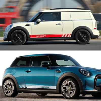 Боковая наклейка на дверь автомобиля для MINI John Cooper S JCW F55 F56 F57 R55 R56 R60 F60 Графика Спортивный Декор Наклейка Аксессуары для Авто Тюнинга