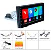 Универсальный 1 Din Авто Радио Android Мультимедийный Плеер 7-дюймовый Сенсорный Экран 1din Автомобильная Стерео Видео GPS Навигация IPS Экран