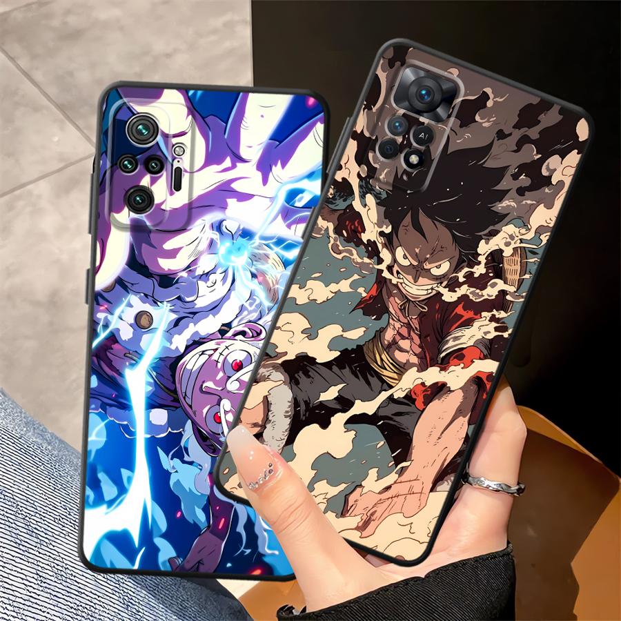 Крутой аниме чехол с Луффи для Xiaomi Redmi Note 9s 10S 11 13 12 Pro Plus 10 9 8 Pro 11S 12S Funda Чехол для телефона