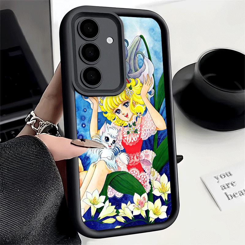 Phone Case for Samsung Galaxy A17 A16 A15 A14 A13 Candy 90s Cartoon A56 A36 A26 A55 A35 A25 A54 A34 A24 A53 A33 A23 A07 A06