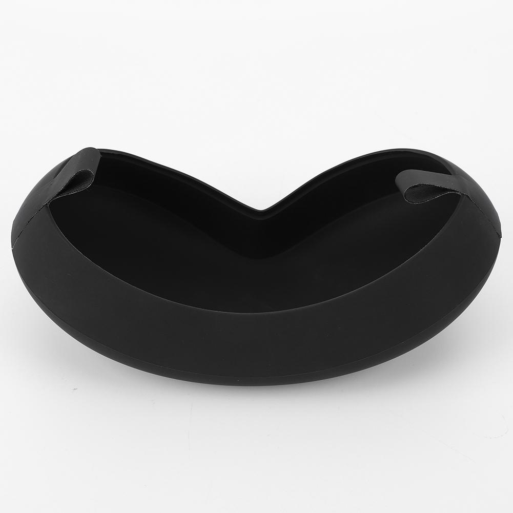 Силиконовый защитный чехол для экрана, чехол для шлема VR для Apple, совместимый с Vision Pro(черный)