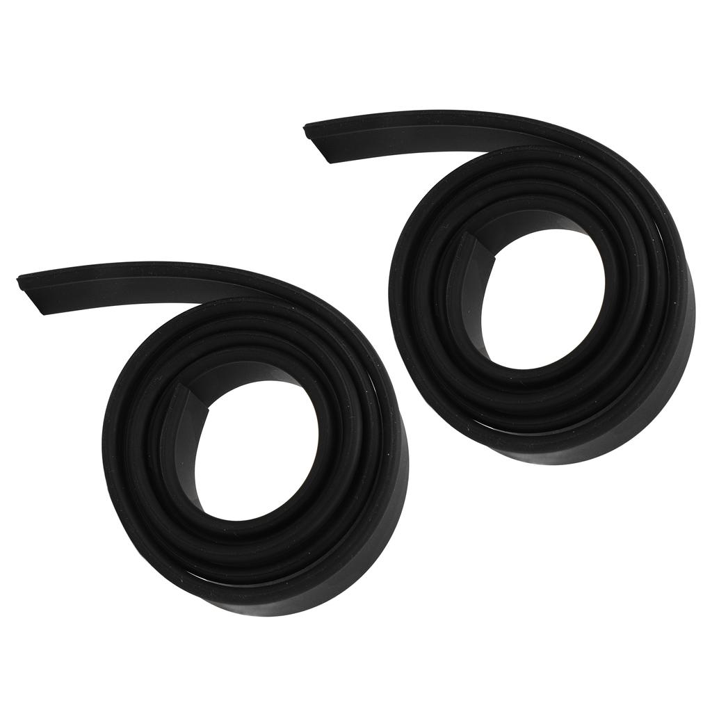 2 шт. сменные резиновые лезвия для скребка, вырезанные по размеру, сменная насадка для скребка для окон, стеклянных душевых кабин 