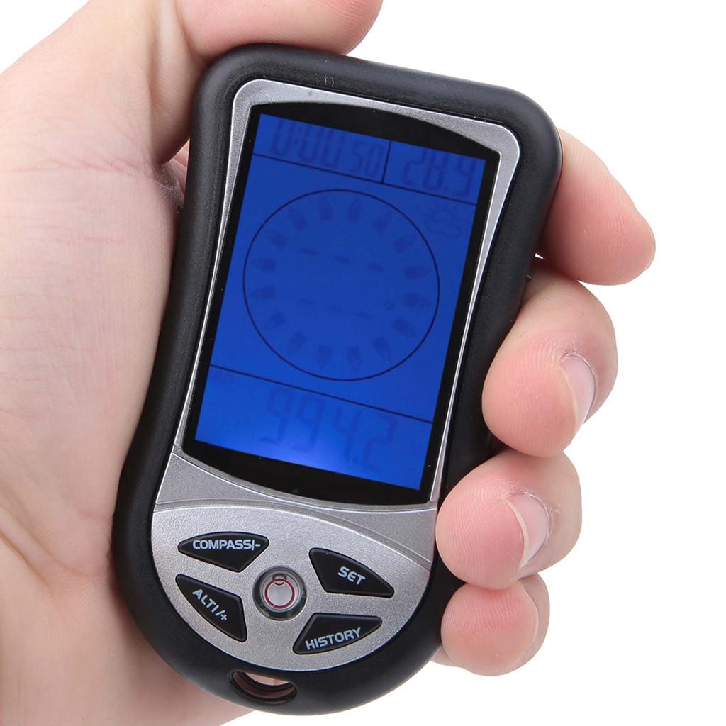 8 в 1 портативный альтиметр термометр электронный навигационный компас барометр