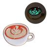 Creative Coffee Cup Brooch Luminous Cartoon Coffee Mug Lapel Pins Scarf Pins Glow in the Dark Latte Clothes Lapel Pi
