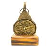 5 Inches Brass Islamic Calendar/Nautical Engraved Astrolabe Calendar/Arabic English Calendar