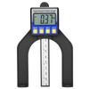 0 80mm Digital Precision Height Aperture Depth Gauge Ruler with Magnetic Feet Base