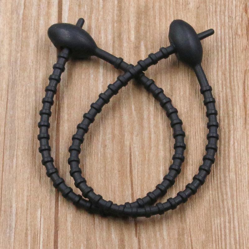 13-цветный силиконовый многоразовый шнур-закрутка и стяжка-хомут с овальной головкой