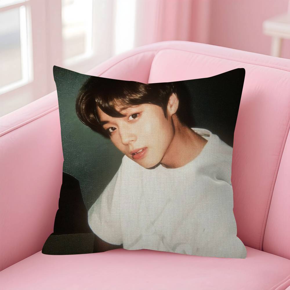 WWeak HHero PPark JJihoon Personalized Pillow Cover Kids Bedroom Wild Party Decor Pillowcase kid Birthday shower Gift