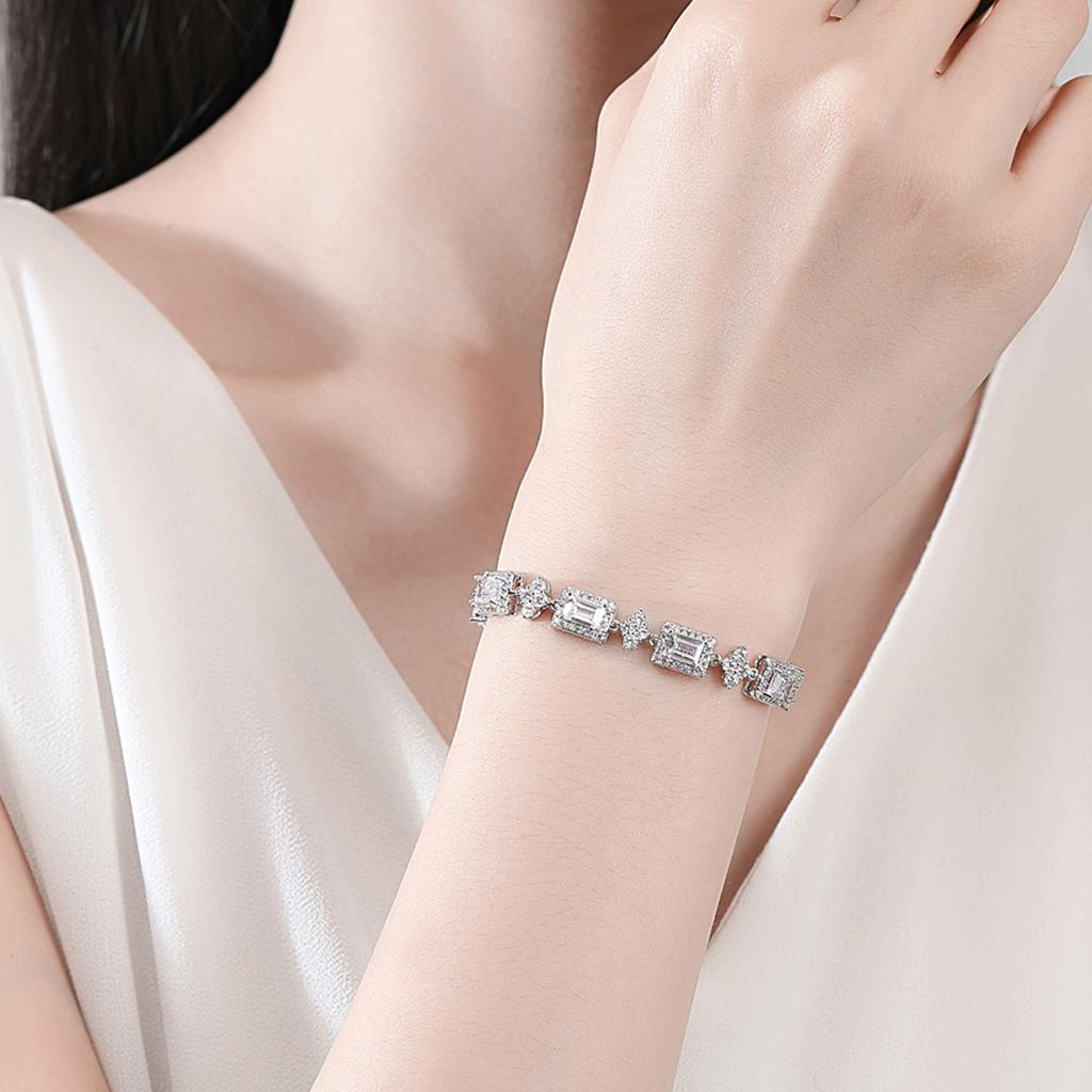 Jinse, Регулируемый женский браслет, Нишевый циркон в стиле холодного ветра, Те же украшения