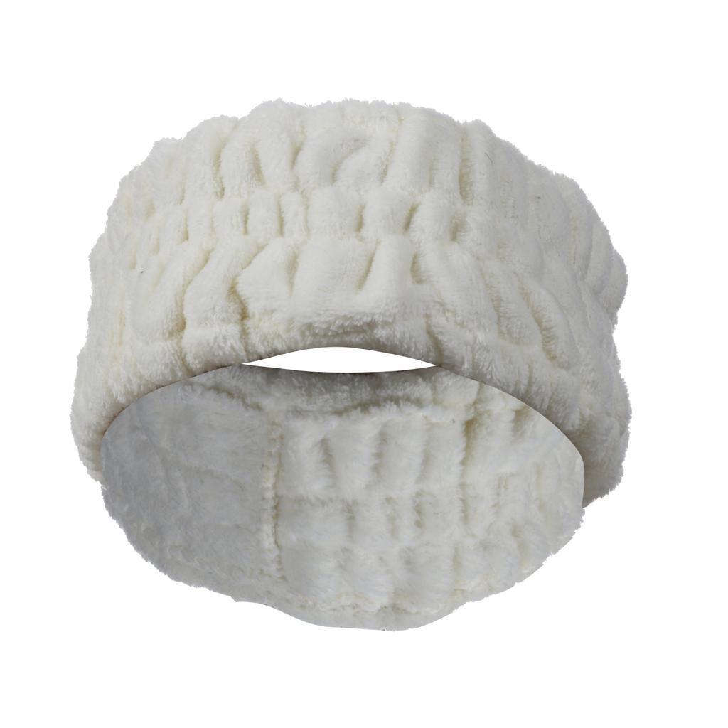 Z cross-border новая широкая повязка на голову из кораллового флиса, повязка на голову, простая плюшевая повязка на голову, однотонная широкая повязка на голову для мытья лица и аксессуары для волос.
