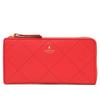 Lanvin Коллекция Croix Zeppes L-образная молния Длинный кошелек 65-6042 Красный