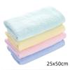 Manufacturers Selling Bamboo Fiber Thickening Small Towel Infant Baby Wipes  Pure Color Hand Towel  Children Wash Face Towel