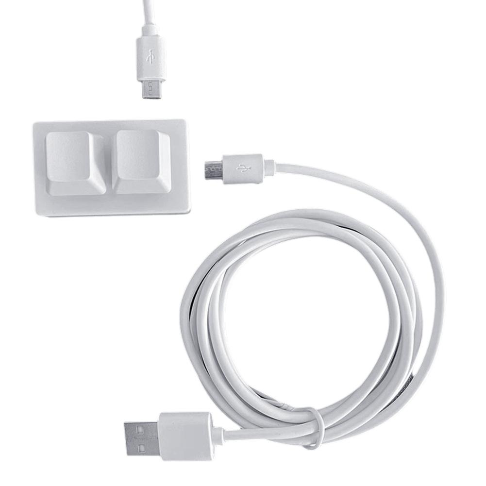 2 клавиши USB Настраиваемая программируемая макро мини-клавиатура Копирование для Photoshop Клавиатура и гейминг O0G8