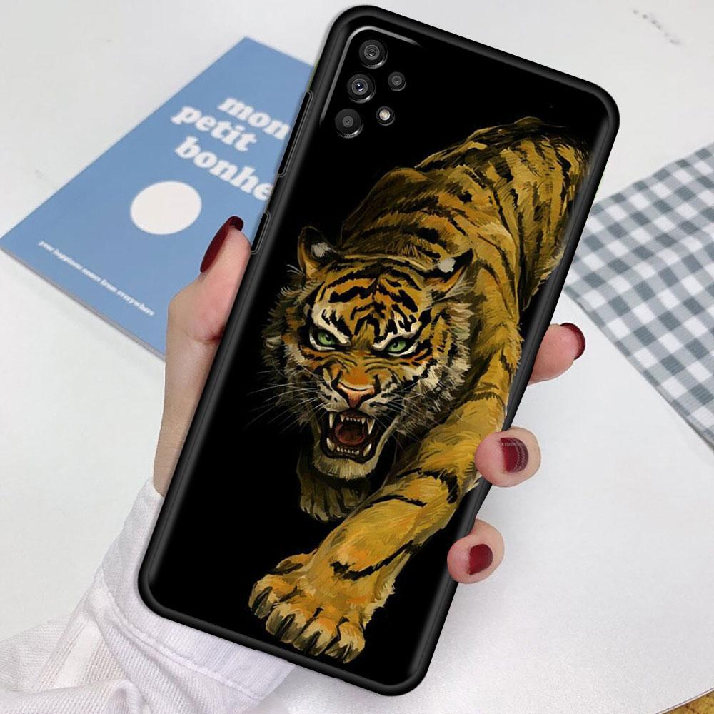 Чехол для Samsung Galaxy A52 A12 A51 A32 A21s A71 A53 A13 A32 A72 A31 A33 A22 A03 A41 Чехол для телефона Лев Волк