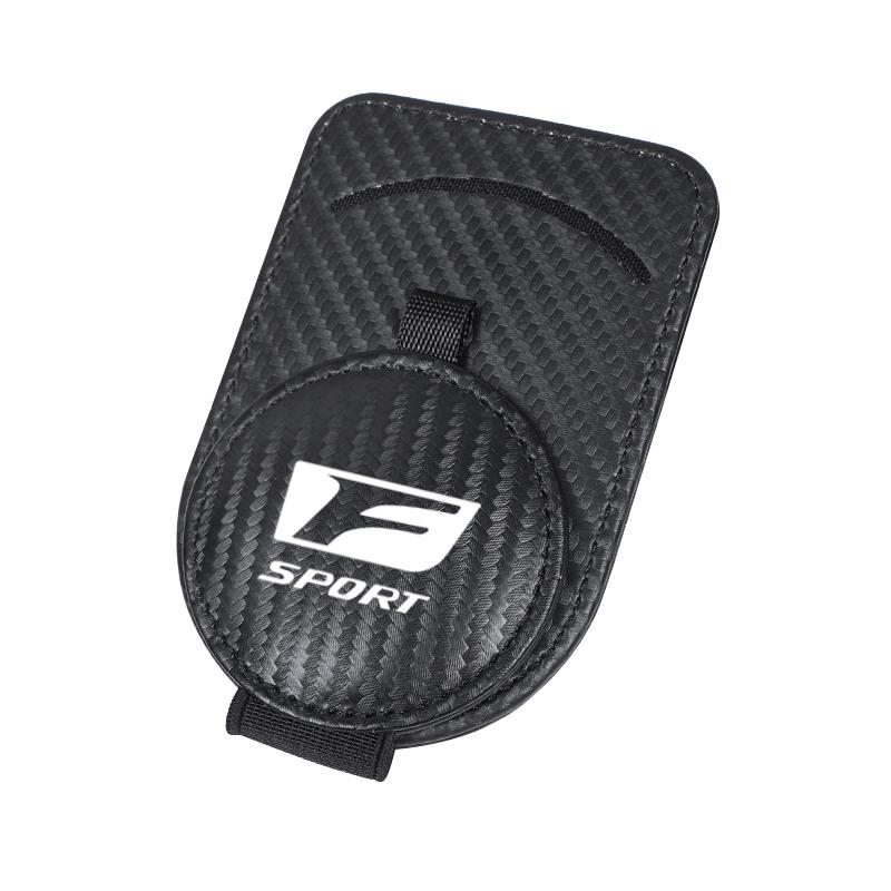 YLK3 Quality Leather Car Glasses Clip ID Card Holder Interior Storage For Lexus F SPORT ES RX NX LS UX LM LX GX LC RZ IS CT GS RC LBX