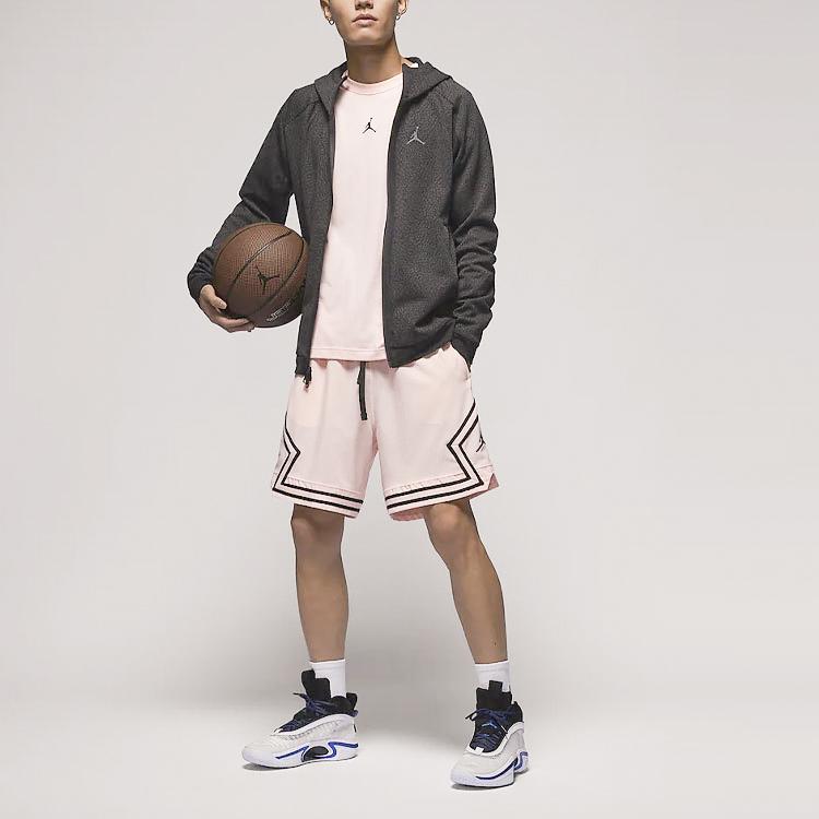 Jordan Dri-Fit Sport Logo Быстросохнущие тканые шорты с цветными блоками Мужские брюки Legend-Ink FB7581-622