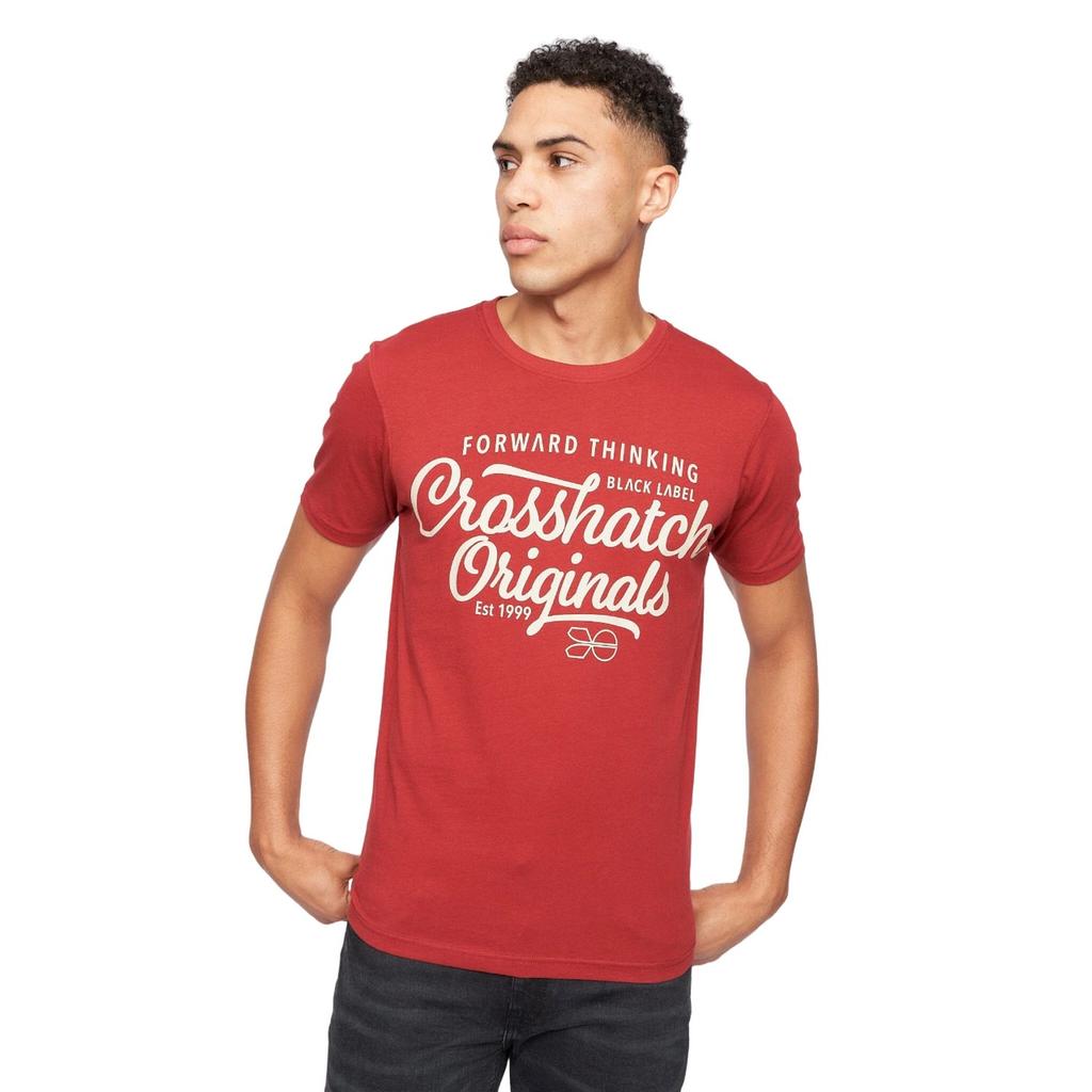 Crosshatch Мужская футболка Luckmoore в ассортименте (Пакет из 5)