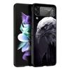 Чехол для телефона Z Flip 4 для Samsung Galaxy Z Flip 3 5G ZFlip3 Flip3 zflip Flip4 Черный Жесткий Чехол Лев Тигр король обезьяна животное Ракушка