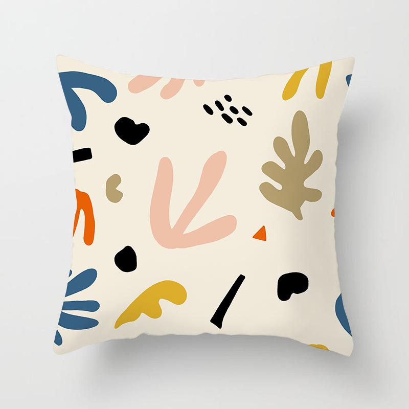 New Abstract Painting Pillowcase Matisse Series Pillows Sofa Car Cushion Pillowcase
