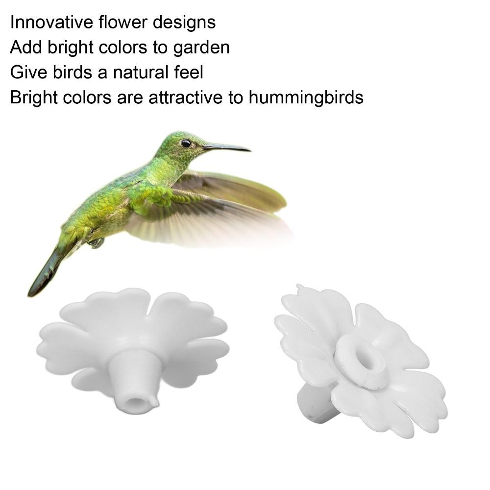 30Sets Bright Colors Bird Feeder Replacement Parts Durable Hanging Feeder Replacement Garden Use
