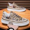 Мужская повседневная спортивная обувь Новая уличная Высокое качество Толстая подошва Модная парусиновая обувь Удобная дышащая Роскошная мужская обувь для скейтборда