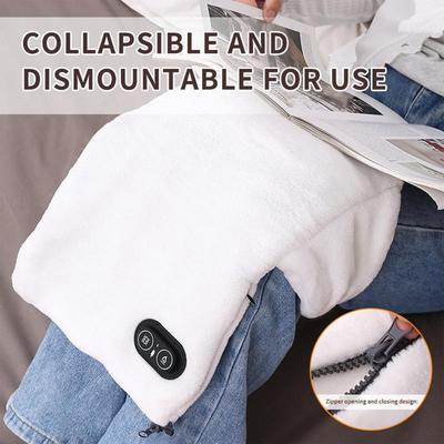 Портативный графеновый нагревательный коврик 220 Вт Портативные электрические перчатки с подогревом Регулируемая температура Электрическая грелка для рук Для