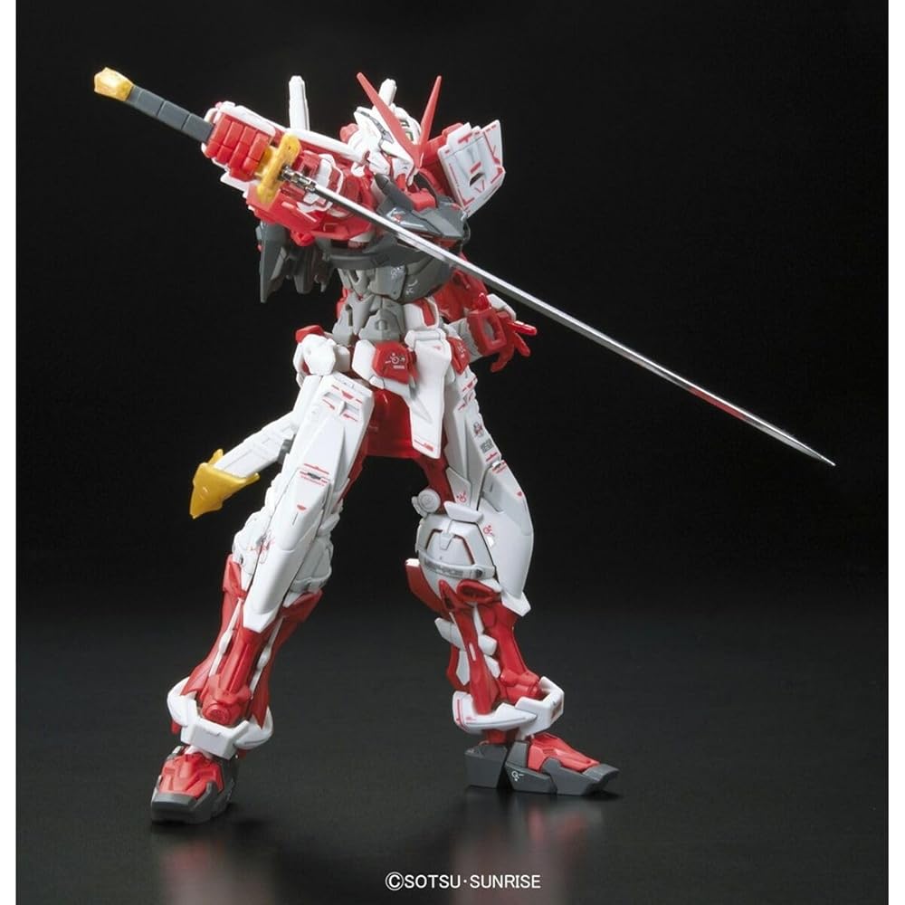 Bandai Spirits RG Гандам Сид Астрай MBF-P02 Красный Фрейм Модель-конструктор 1/144 Масштаб Предварительно окрашенный Требуется сборка