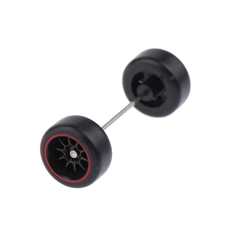 Инновационные ABS Основные Модифицированные Детали Игрушка-Транспорт Для Hotwheels Tomica Mini Gt 1 Комплект 1/64 Модель Автомобиля Колеса С Резиновыми Шинами