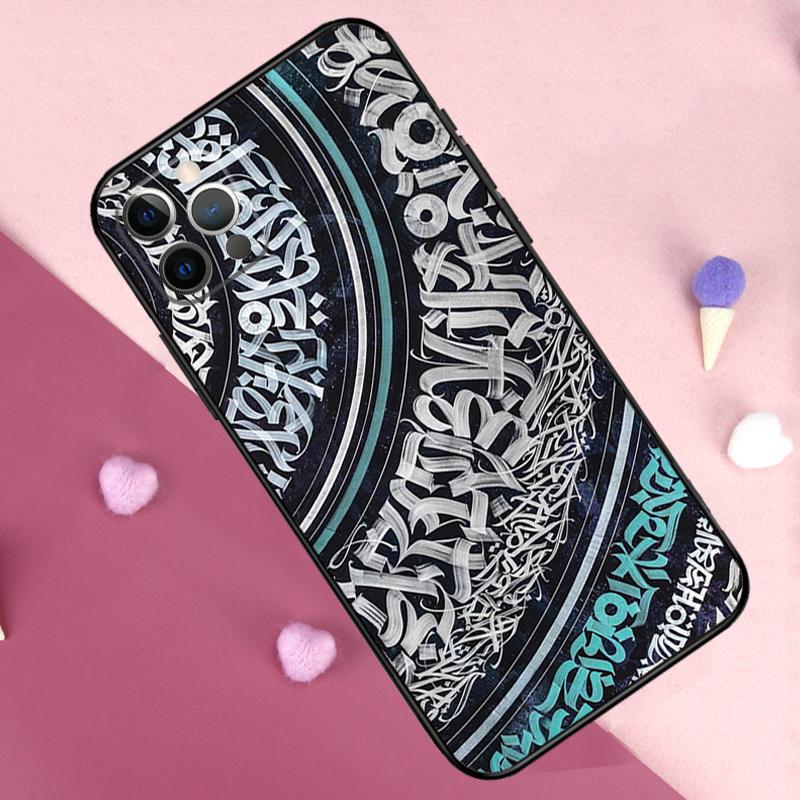 Чехол для телефона Pokras Lampas Art Graffiti для iPhone 17 Pro Max 14 15 16 Plus 11 Pro Max 12 13 Mini 16e 17 Air Задняя крышка