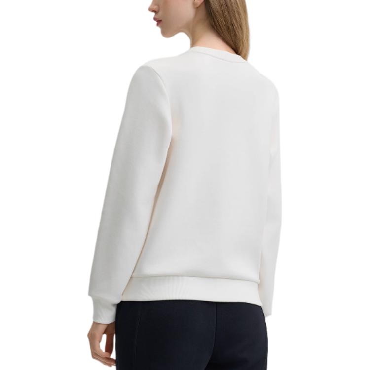 Fila X Rousseau Серия Наследие Модный Повседневный Удобный Универсальный Свитшот Женские топы Овсянка F11W448210F-BG