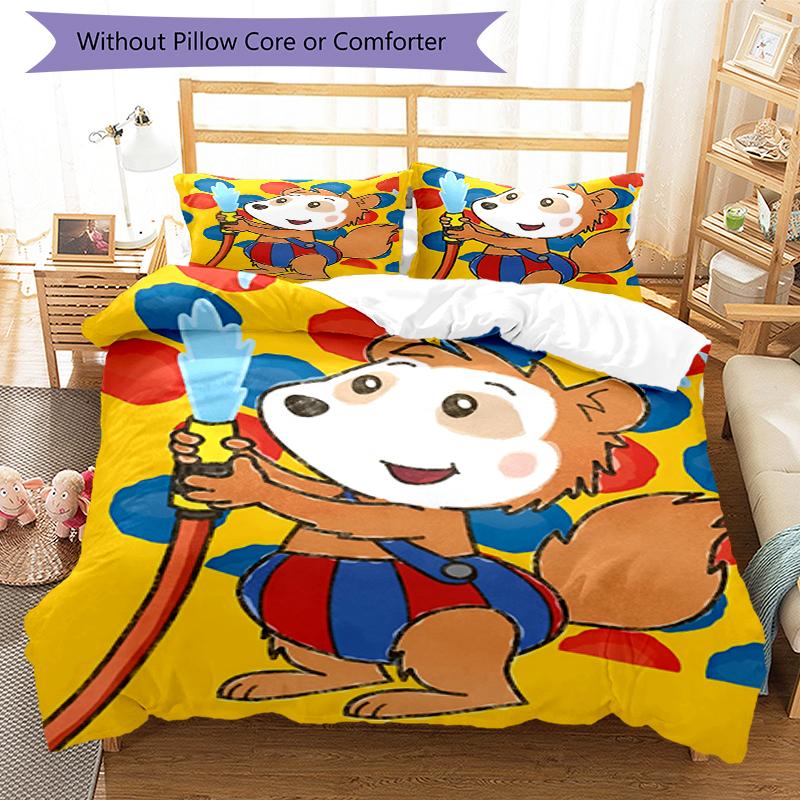 3pcs Bobo Bedding Set Duvet Cover Closure Includes 1 Duvet Cover & 2 Pillowcases, Soft and Comfortable for All Seasons.