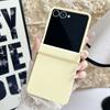 Матовый чехол с градиентом и двойным цветом для Samsung Galaxy Z Flip 7 6 5 4 3 flip7 ZFlip Защита шарнира Жесткий ПК Ударопрочный Тонкий чехол