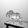 Cow Ornaments Crystal Cow Breath Light Luxury Desk Decorations Home Accessories Living Room Tv Cabinet Wine Cooler