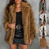 Women's Fashion Comfortable Faux Short Coat Top Plush Warm Coat
