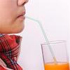 Colorful Bent Disposable Plastic Straws