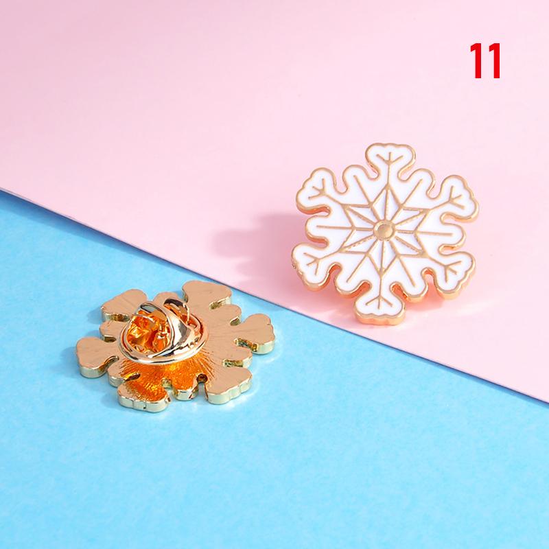 1PC Gift Alloy Christmas Brooch Corsage Pin Diamond Retro Fashion Party Accessories Jewelry