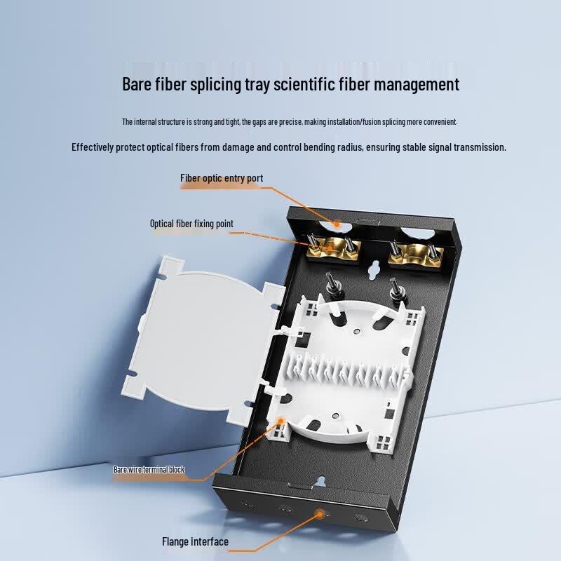SAMZHE 24-Port FC/ST Universal Fiber Optic Terminal Box