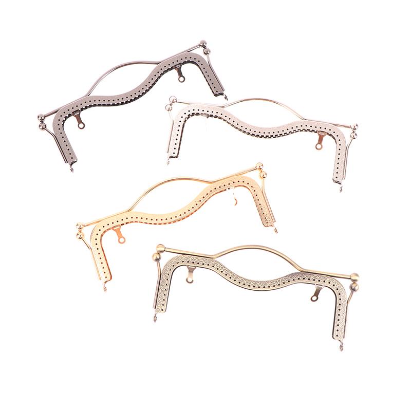 1 шт. Модные женские сумки Ручка Металлическая DIY Кошелек-монетница Ручка для сумки Застежка-замок для сумочки Дугообразная рама Аксессуары для сумок