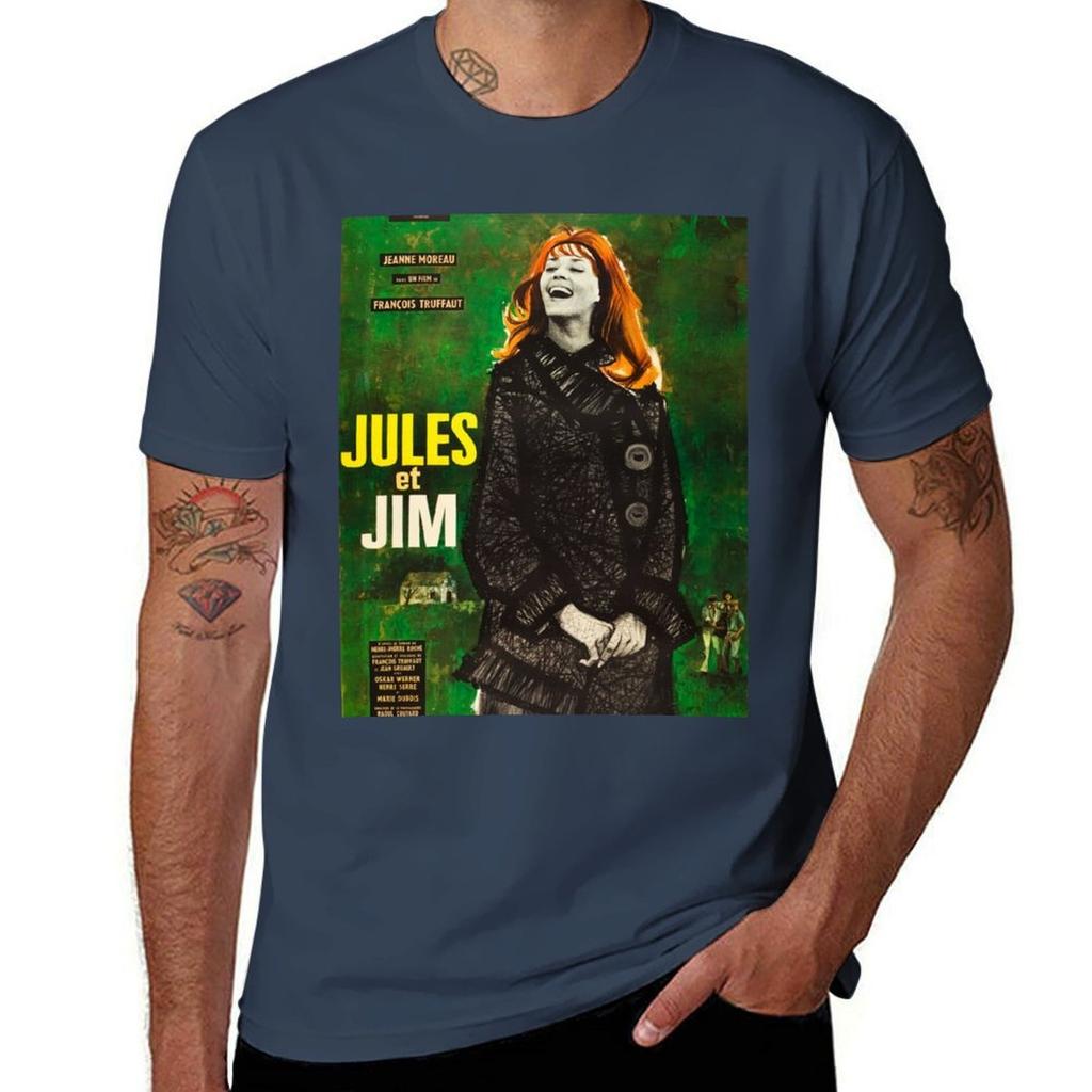 Jules et Jim TShirt Creative Graphic Tee Shirt