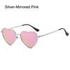 Fancy Accessories UV400 Protection Heart Sun Glasses Heart-Shaped Sunglasses Shades 90s Glasses