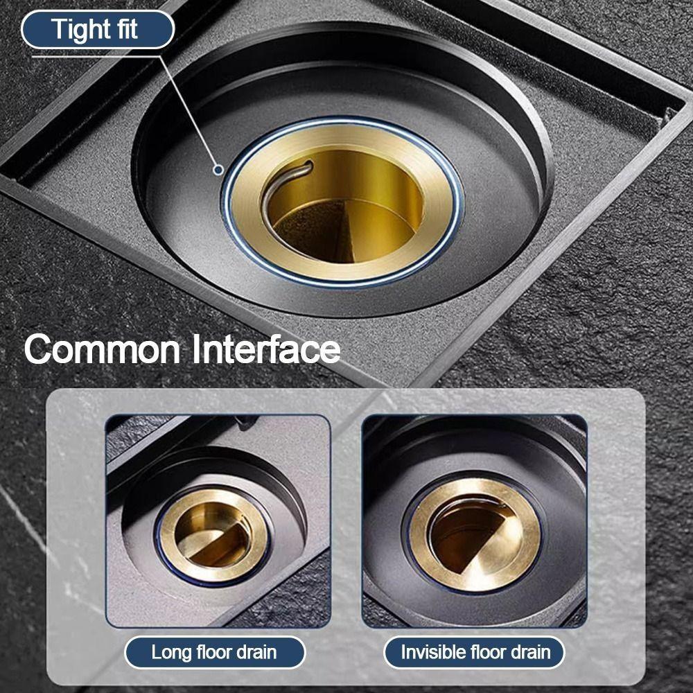 Backflow Preventer Shower Floor Drain Anti-odor Fast Drainage Floor Drain Bathroom Supplies