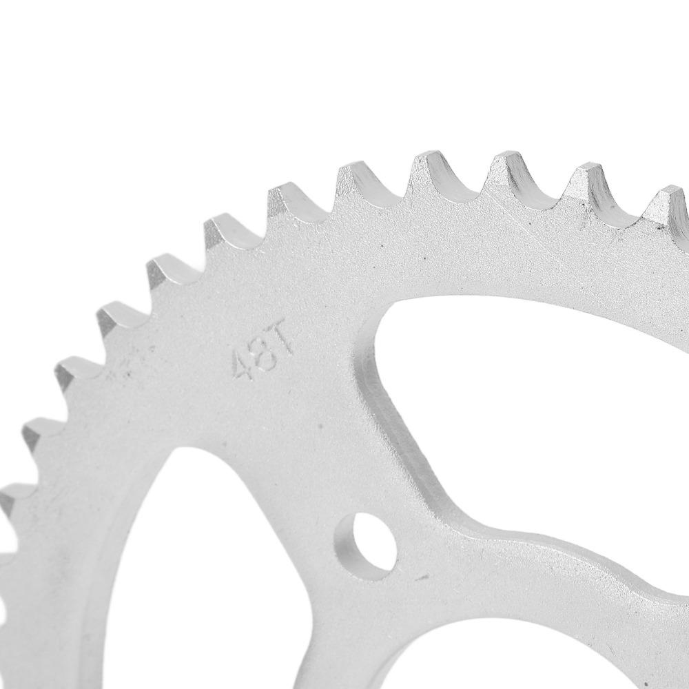 Steel Motorcycle Sprocket ID 58mm Rear Drive Sprocket Rear Chain Sprocket  Replacement Sprocket
