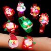 3PCS Plastic Glowing Bracelets Adjustable Light Up Toys LED Light Up Bracelets  Kindergarten Gift