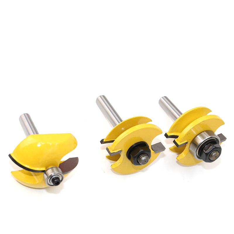 3 шт. 8 мм хвостовик приподнятая панель фреза для двери шкафа набор фрез для деревообработки фрезы по дереву твердосплавные фрезы дверной нож