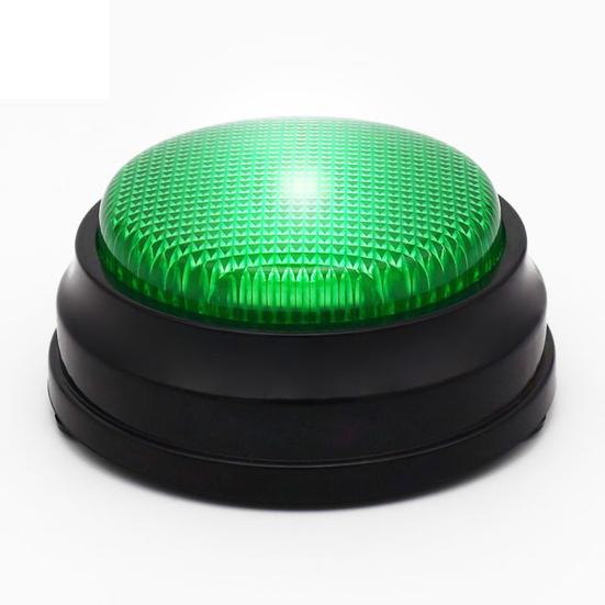 Говорящая кнопка Интерактивная записываемая многофункциональная круглая форма Удобная для переноски Связь ABS