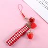 Bag Pendant Car Key charms Key Accessories Strawberry Heart Keychain Backpack Pendant Key Holder