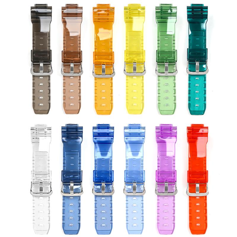 Ремешок для часов из смолы + чехол для Casio G-Shock DW-5600/5000/5030/5025 GW-M5610/M5600 G-5600 GLX-5600 Браслет Аксессуары