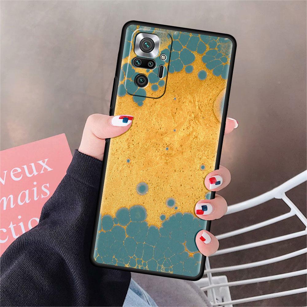 Чехол для Xiaomi Redmi Note 10 9 11 Pro Мягкий чехол для телефона 10S 9S K40 8 9A 9C 9T 7 10C 8T Силиконовый чехол Мрамор Искусство Эстетика Capa