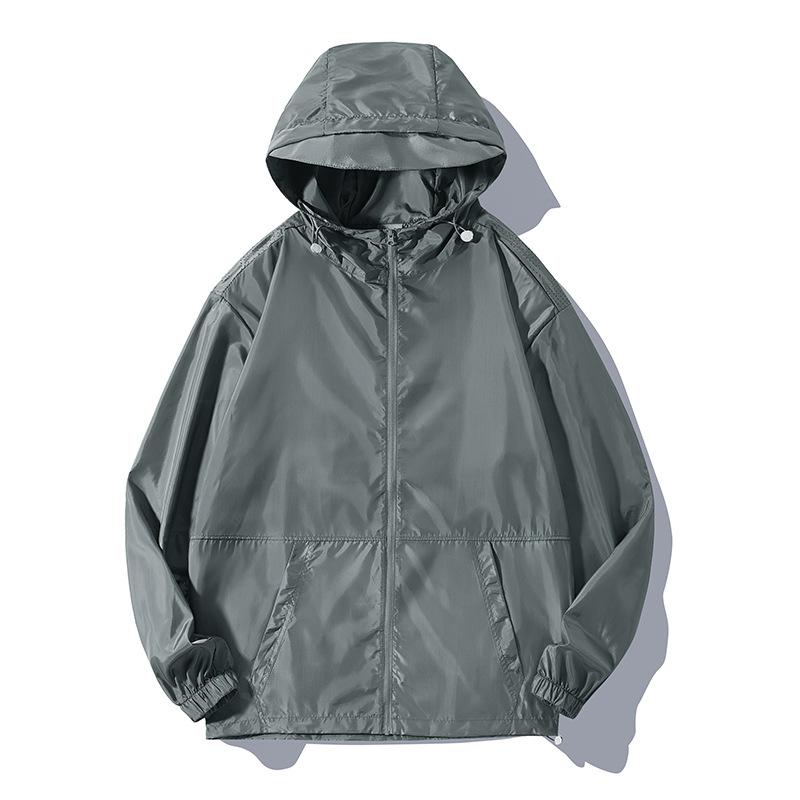 Солнцезащитная одежда для улицы, мужская летняя легкая защита от ультрафиолета, быстросохнущая дышащая куртка из шелка