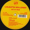 12-дюймовая пластинка LOLEATTA HOLLOWAY - Hit N' Run CAT12026 Catch 1999 UK Танцевальная и Электронная Б/У